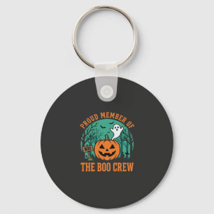 Chaveiro Equipe Boo Design de Abóbora de Fantasma de Hallow