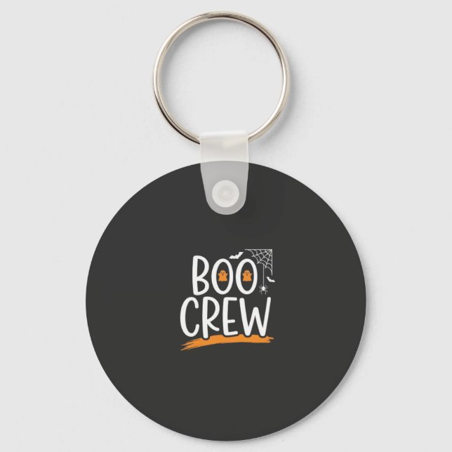 Chaveiro Equipe Boo Design de Fantasma de Halloween_1 (Frente)