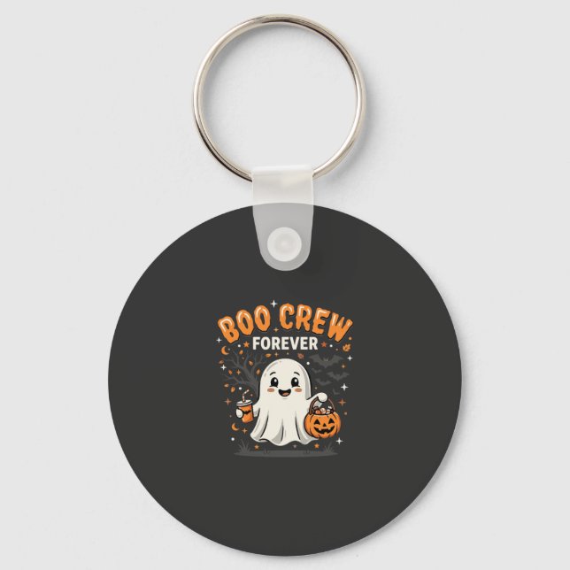 Chaveiro Equipe Boo para Sempre Design de Fantasma de Hallo (Frente)