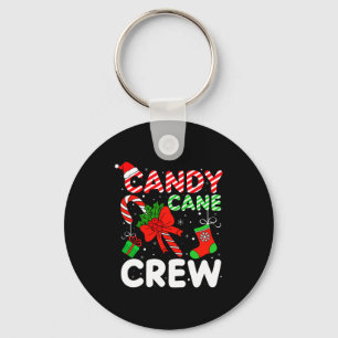 Chaveiro Equipe Candy Cane Natal Xmas Engraçado Correspondê