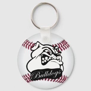 Chaveiro Equipe da Buldogue Mascot Baseball