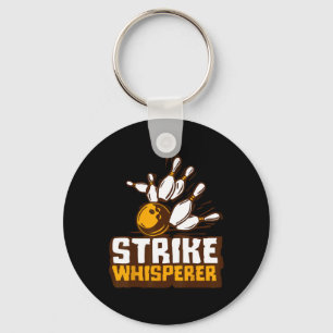 Chaveiro Equipe da Liga de Futebol Funny Bowler da Boliche 