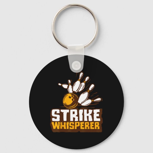 Chaveiro Equipe da Liga de Futebol Funny Bowler da Boliche  (Frente)