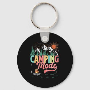 Chaveiro Equipe de Acampamento Familiar Retro Est 2025 Camp