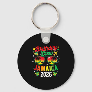 Chaveiro Equipe de Aniversário Jamaica 2026 Viagem de Famíl