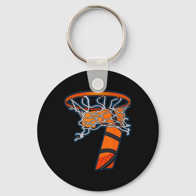 Chaveiro Equipe de basquete divertida Ventilador de esporte (Frente)