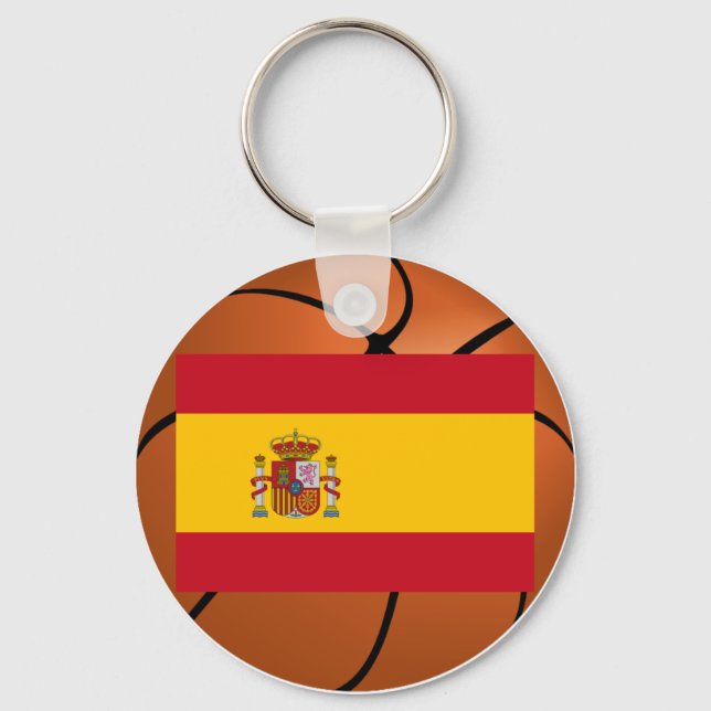 Chaveiro Equipe de basquetebol espanha (Frente)