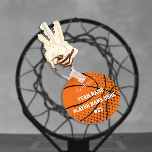 Chaveiro Equipe de basquetebol personalizável