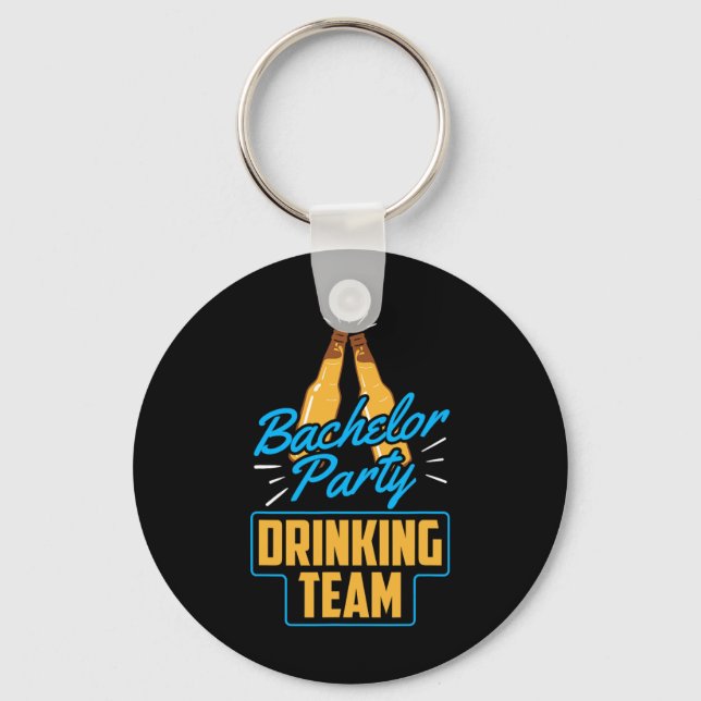 Chaveiro Equipe de Bebidas da Festa de Despedida de Solteir (Frente)