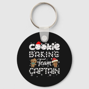 Chaveiro Equipe de Biscoitos Capitão Gingerpão Natal
