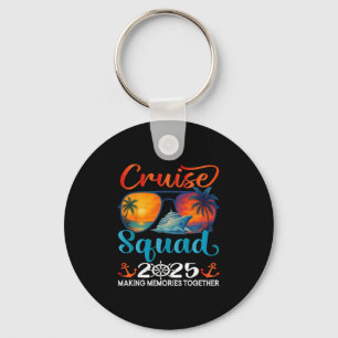 Chaveiro Equipe de Cruzeiro 2025 Amigos Família Férias Comb