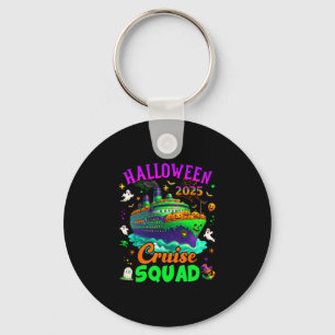 Chaveiro Equipe de Cruzeiro de Halloween 2025 Tripulação de
