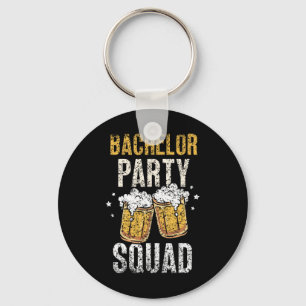 Chaveiro Equipe de Despedida de Solteiro do Noivo Esquadrão