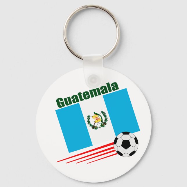 Chaveiro Equipe de futebol da Guatemala (Frente)