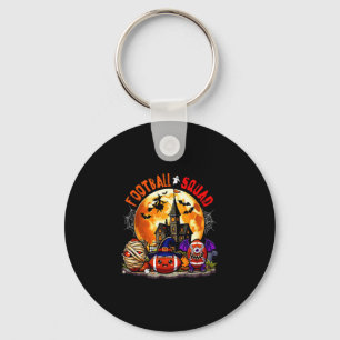 Chaveiro Equipe de futebol Halloween três equipamentos de t