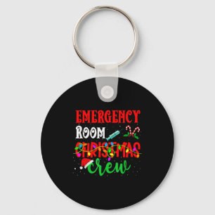 Chaveiro Equipe de Natal da Sala de Emergência Enfermeira d
