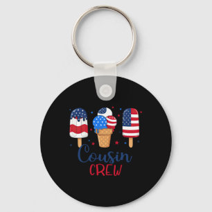 Chaveiro Equipe de Primos Combinando Picolé Americano 4 de
