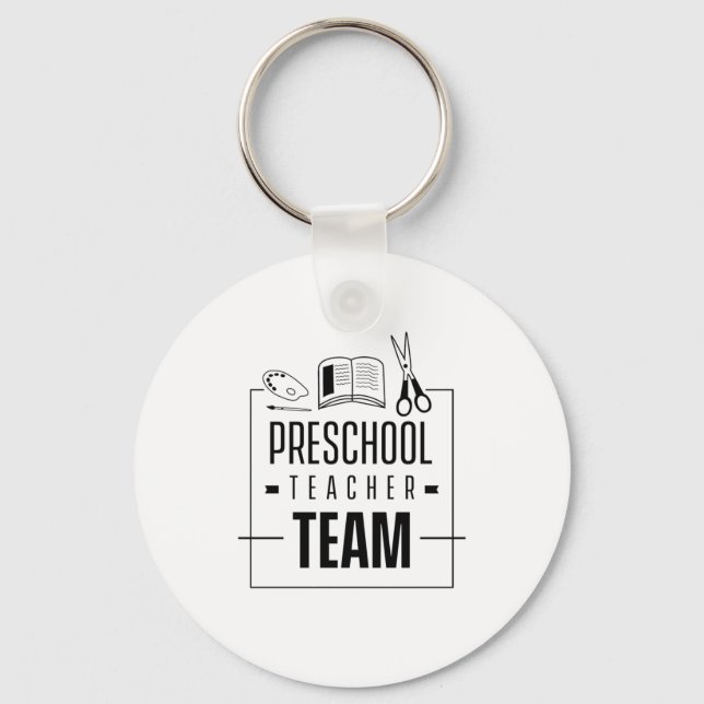 Chaveiro Equipe de Professores da Pré-escola (Frente)