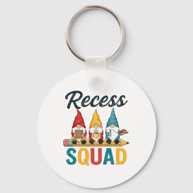 Chaveiro Equipe de Recreio Gnome da Equipe de Professores P (Frente)