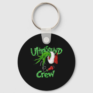 Chaveiro Equipe de ultrassom Sonografista Feliz Natal Xmas 