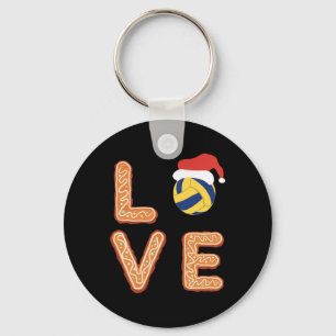Chaveiro Equipe De Vôlei De Amor Santa Claus Xmas Sp