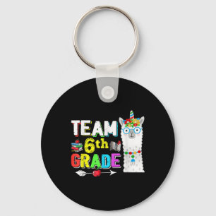 Chaveiro Equipe Divertida 6º Ano Llama Primeiro Dia de Volt