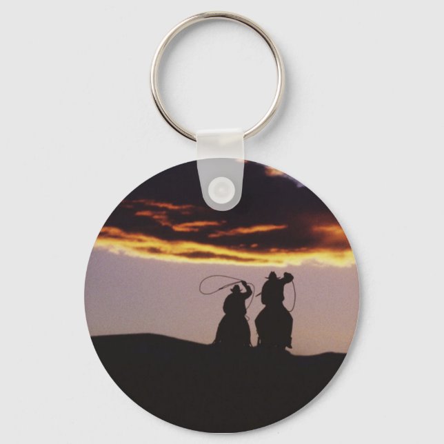 Chaveiro Equipe do Cowboy com Lassoes (Frente)