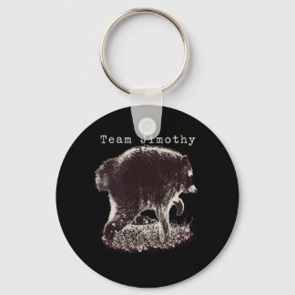 Chaveiro Equipe do Lindo Guaxinim Jimothy Funny Trash Panda