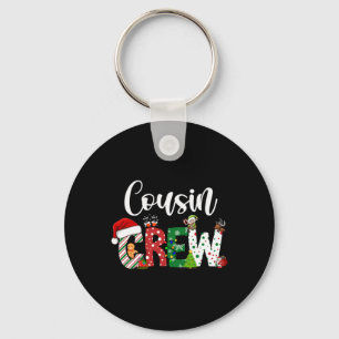 Chaveiro Equipe do Primo Vermelho Natal Retro