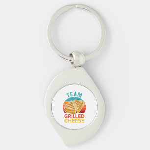 Chaveiro Equipe Gelada De Sanduíche Engraçado De Queijo Eng