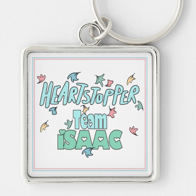 Chaveiro Equipe Isaac White (Frente)