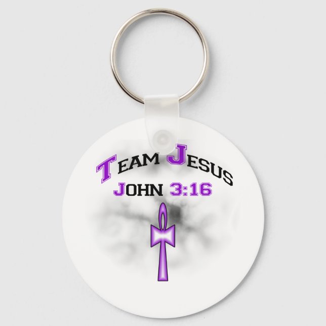 Chaveiro Equipe Jesus Christian John 316 (Frente)