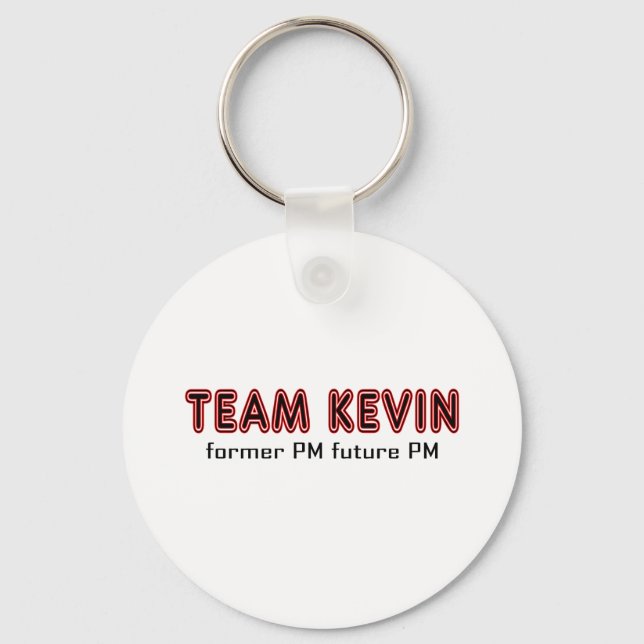 Chaveiro Equipe Kevin. (Frente)