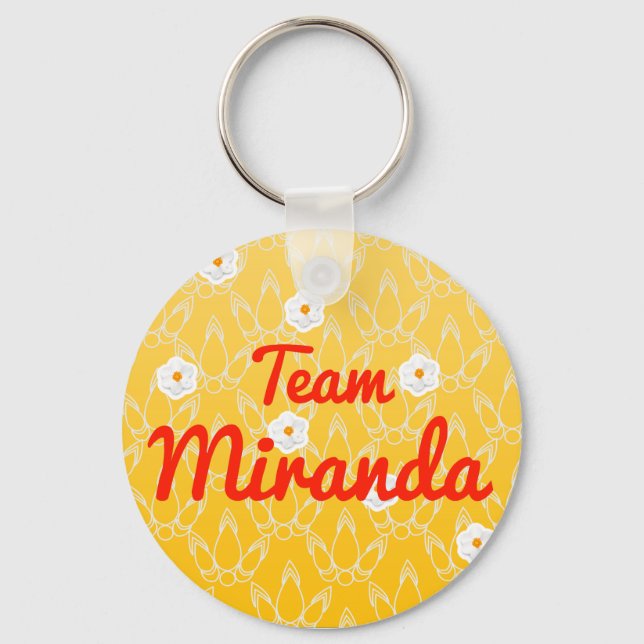Chaveiro Equipe Miranda (Frente)
