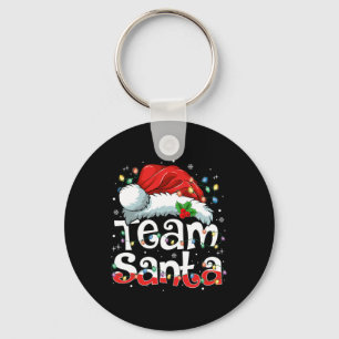 Chaveiro Equipe Papai Noel da Família de Natal