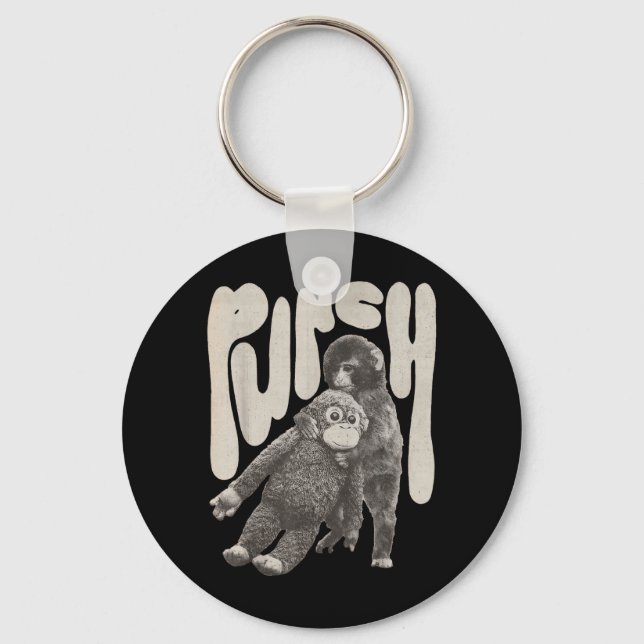 Chaveiro Equipe Retro Punch Baby Monkey (Frente)
