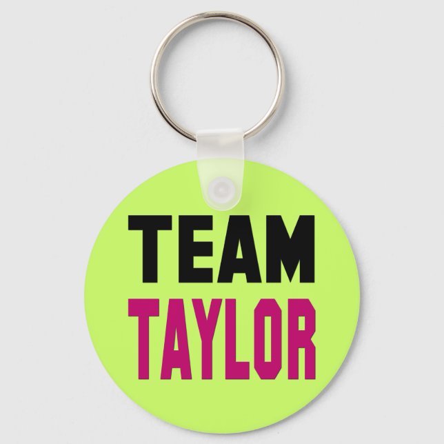 Chaveiro Equipe Taylor (Frente)