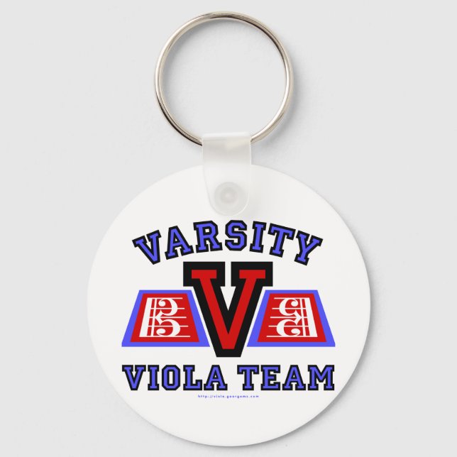 Chaveiro Equipe Varsity Viola (Frente)