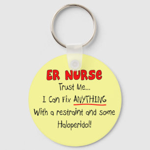 Chaveiro ER Nurse "Trust Me" Funny T-Shirts & Gifts