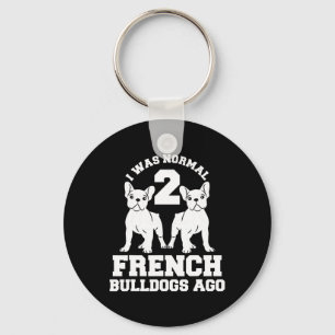 Chaveiro Era Normal 2 Bulls Franceses Ago Animal Dog Lover