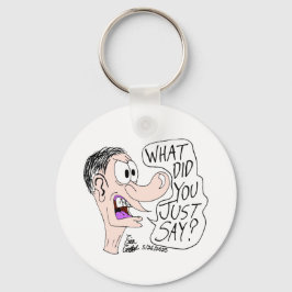 Chaveiro Erica Crooks Comics - What did you just say ?