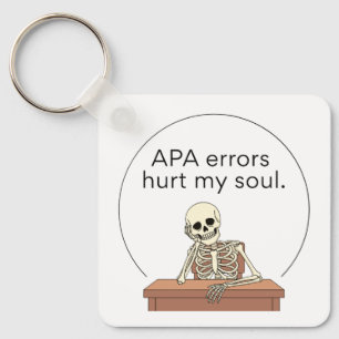 Chaveiro Erros de APA - Pingente