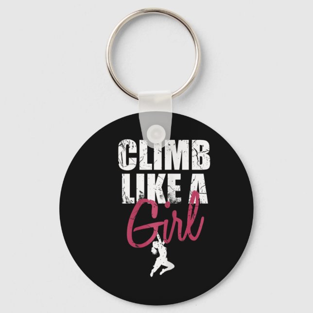Chaveiro Escalada em Rocha Climber Bouldering - Escalar Com (Frente)