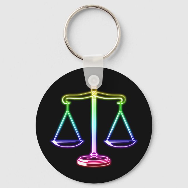 Chaveiro Escalas de Justiça | Direito (Frente)