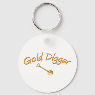 Chaveiro Escavador Dourado