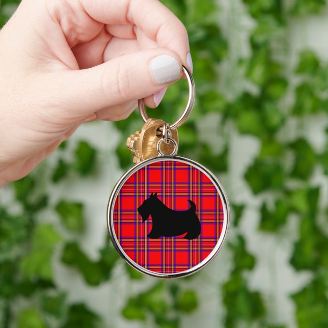 Chaveiro Escocês Terrier Keyring (Mão)