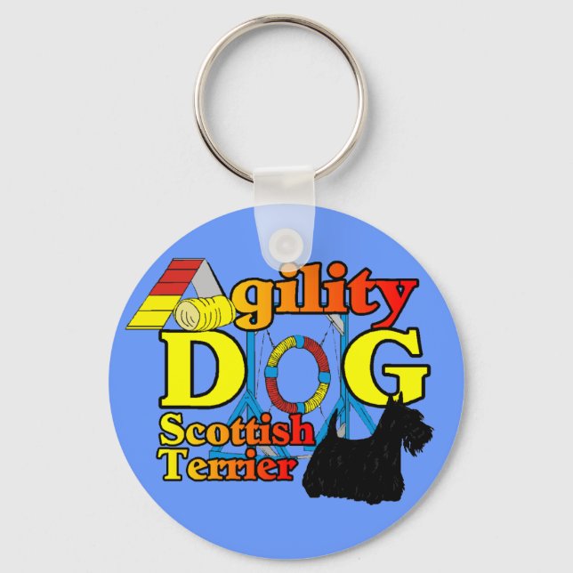 Chaveiro Escocesa_Terrier_Agilidade (Frente)