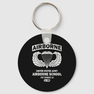 Chaveiro Escola Aerotransportada Fort Benning Est 1940 Para