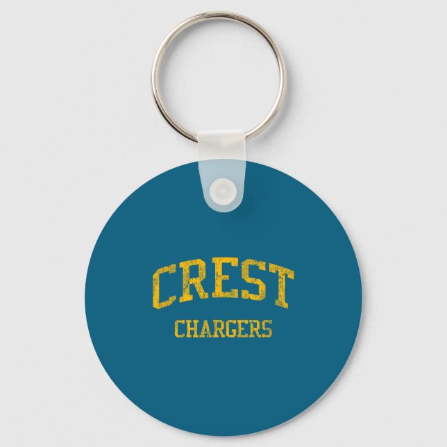 Chaveiro Escola Crest High Hs Projeto Shelby (Frente)