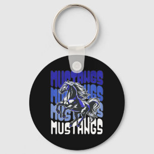 Chaveiro Escola Espírito Mascote Mustang Esportes Futebol T